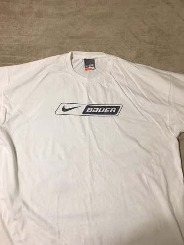 Vintage Nike Bauer Hockey Tee 2XL