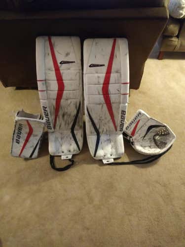 Bauer Reactor 9000 Goalie Equipment (Full Set) Regular Senior Pro Stock