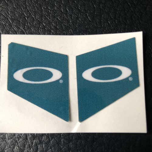 Sharks Teal Oakley Visor Decals/Stickers