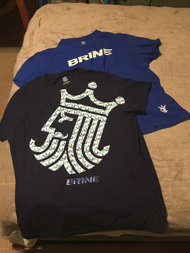 NWOT Lot Of 2 Brine Lacrosse Tees Men’s XXL
