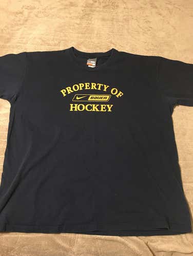 Vintage Nike Bauer Hockey Tee Men’s XXL