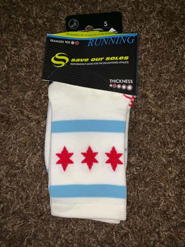 Chicago Flag Lacrosse Sock Rare