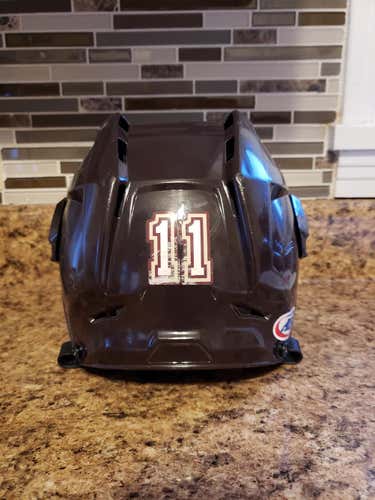 CCM Vector V08 Helmet Pro Stock Hershey Bears