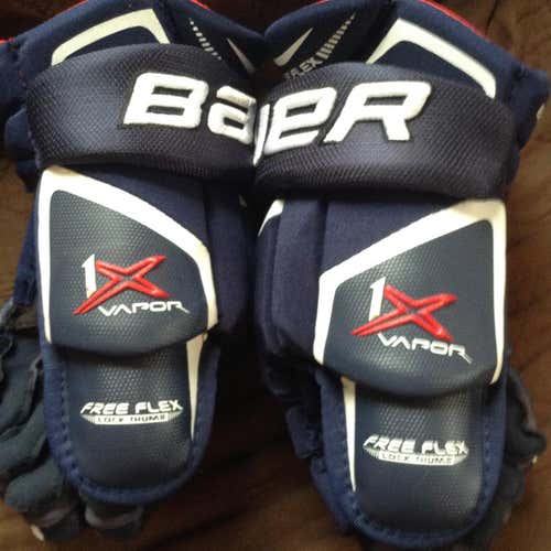 Bauer Vapor 1X Gloves Junior Size 12