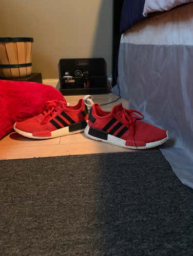 Like New Red Adidas Nmds