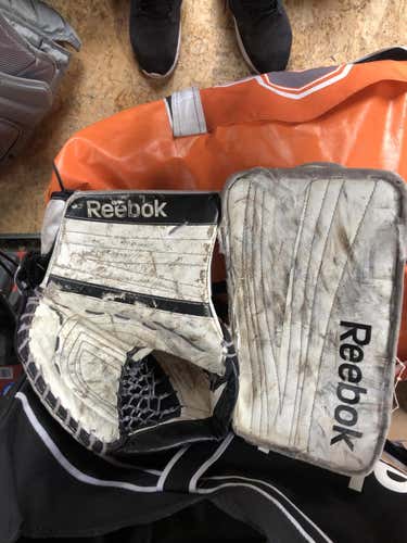 Reebok Premier 4 14K Goalie Glove & Blocker Regular Senior
