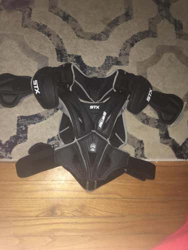Black STX Shoulder Pads