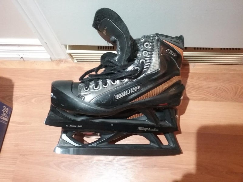 Bauer Pro Goalie Skates Senior Pro Stock Size 10.5