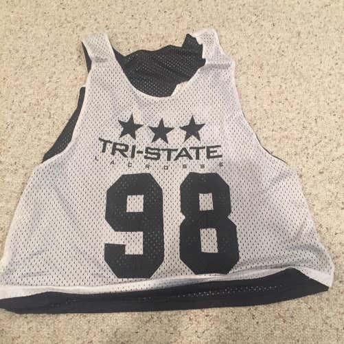 Tri-State Black/White Pinnie
