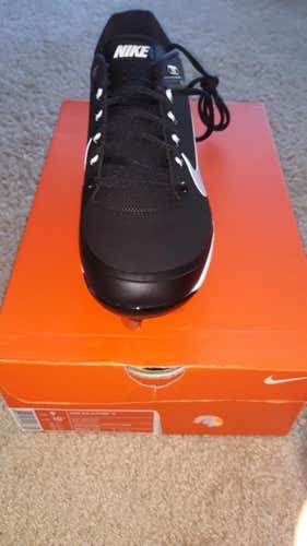 Nike Air Clipper '17 Baseball Cleats Black/ White