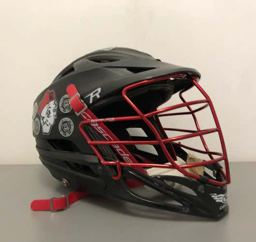 OWU Men's Lacrosse Game Used Helmet