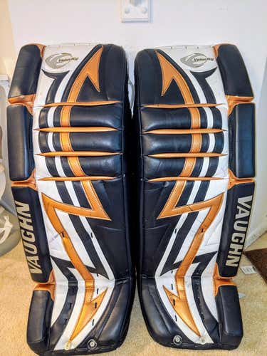Vaughn Velocity V3 Goalie Leg Pads, Catch Glove & Blocker