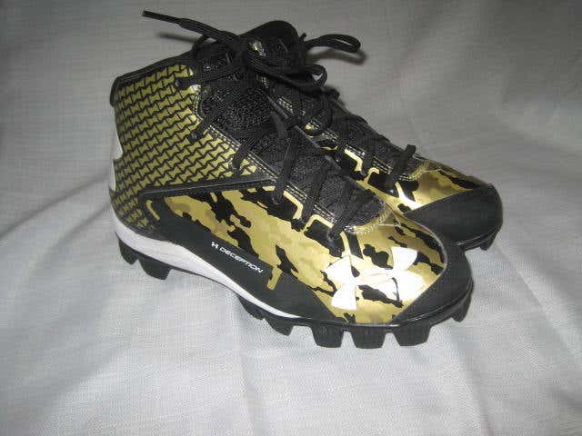 Under Armour Deception Mid RM Baseball Cleats boys Youth 5