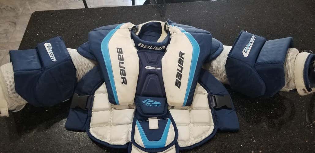 Bauer Reactor 9000 Chest and Arm Protector Goalie Chest Protector Intermediate