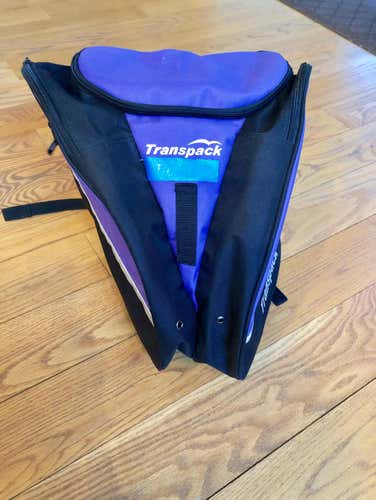 Purple Ski Equipment Bag