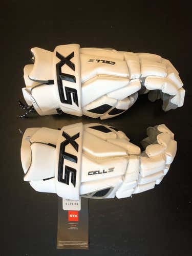 BNWT STX Cell IV Gloves. White. Large/13”