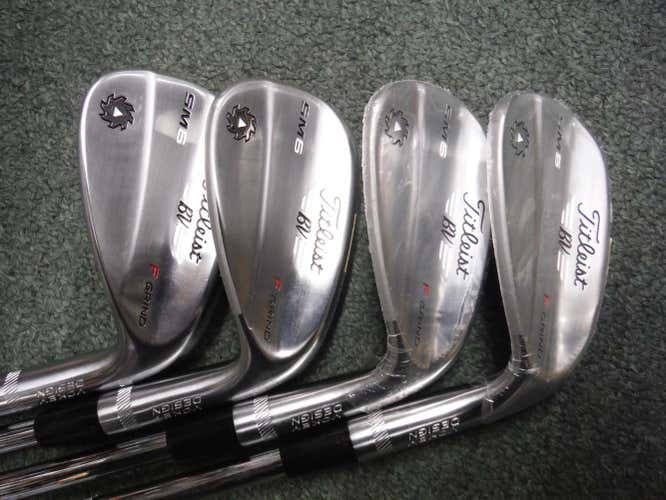 New RH Titleist Vokey SM6 Tour Chrome Wedge 48-08 F Grind