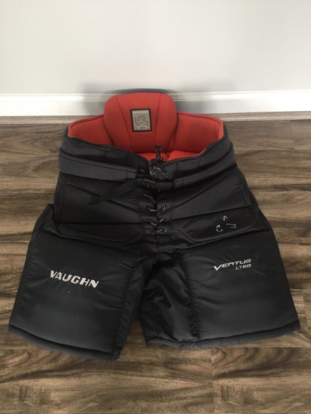 Vaughn Ventus LT80 Black Goalie Pants Senior Size Large