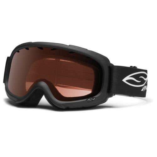 Smith Optics Gambler Junior Goggles One Size Fits Most Black-NEW-