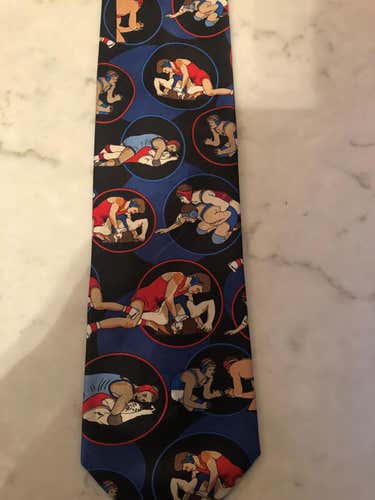 Wrestling neck tie