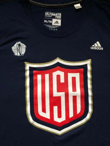 Adidas USA World Cup of Hockey Shirt