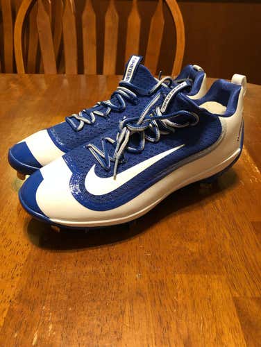 Brand New Nike Huarache Blue 11 Mens Metal Baseball Cleats