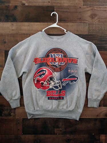 Vintage 1990s NFL Football BUFFALO BILLS Olden Days Sweatshirt