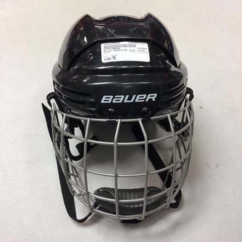 Bauer BHH2100M Helmet F Visor Combo Medium Black