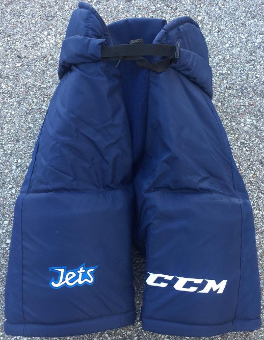 CCM HP70 Pro Stock Hockey Pants Winnipeg Jets XL 9320