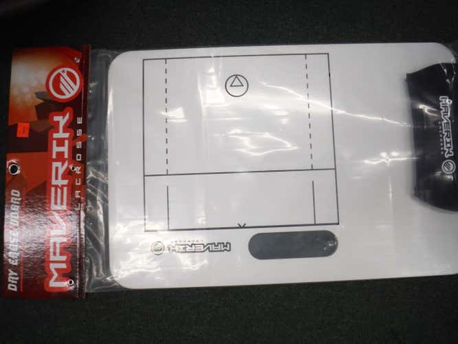 New Maverik Lacrosse Dry Erase Coaches Board