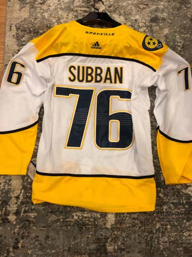 PK SUBBAN #76 Nashville Predators Replica Game Jersey