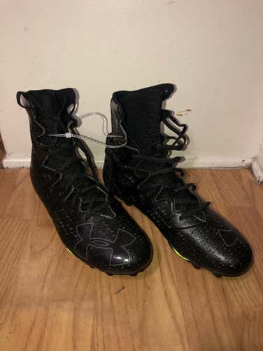 Black Under Armour Highlight Cleats