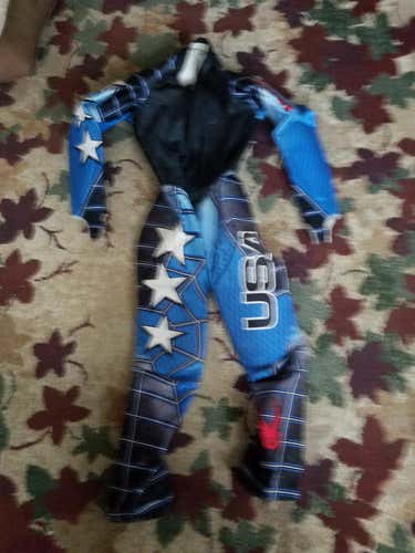Spyder Padded US ski team Race Suit Kids XL or Men's Small
