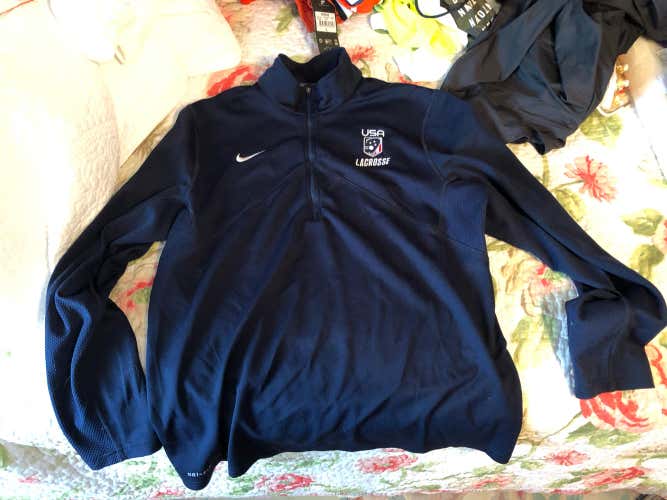 USA Lacrosse 1/4 Zip Sweatshirt