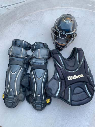 Wilson Fastpitch Pro Stock Hinge FX Catchers Gear Set