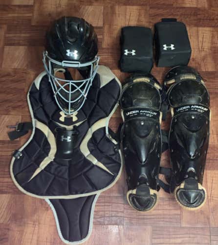 Under Armor Catchers Set ( READ DESCRIPTION )
