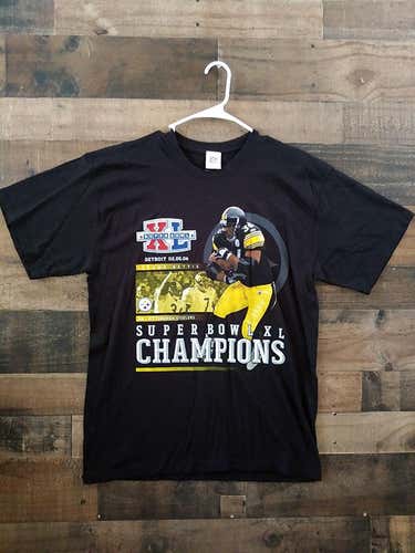 2006 NFL Football PITTSBURGH STEELERS Super Bowl XL Jerome Bettis Player Shirt
