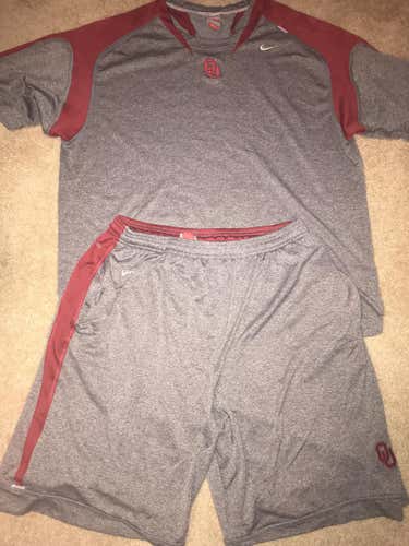 Nike Oklahoma Team issue Practice Kit XL