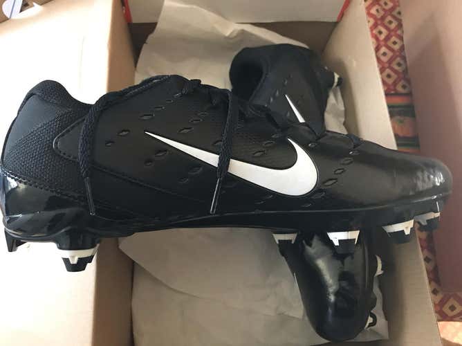 New Rare Nike Size 10.5 Vapor Untouchable Varsity 3 D Football Cleats AH8222 011
