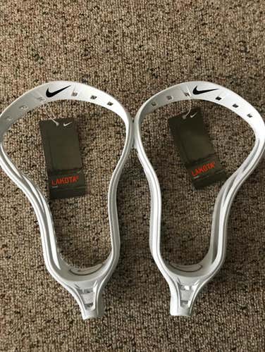 New Nike Lakota U Head White 2 Pack