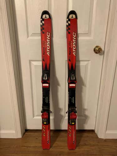 Youth Atomic Pro Race Skis, 117cm