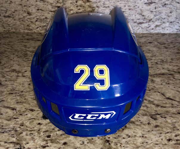 Buffalo sabres Blue CCM Helmet - Large