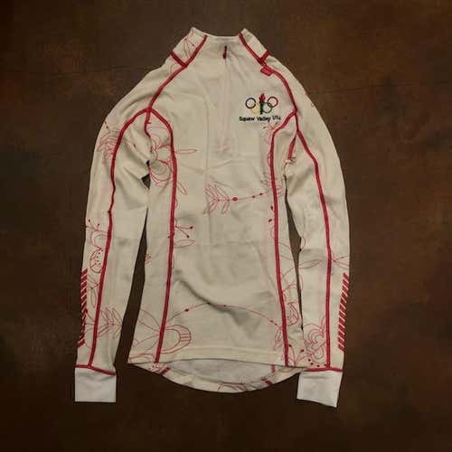 New Helly Hansen Squaw Valley USA Quarter Zip Base Layer