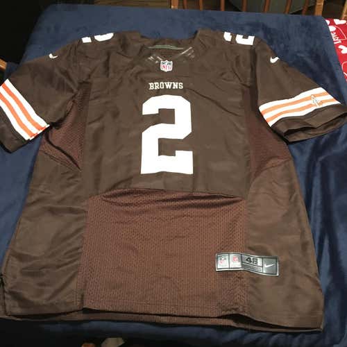 New Nike Johnny Manziel Cleveland Browns Jersey