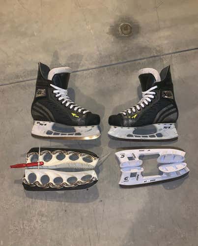 **GRAF G35 JUNIOR SKATES SIZE 5.5D WITH TUUK HOLDERS **