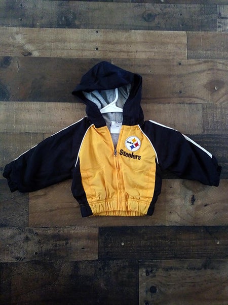 steelers zipper hoodie