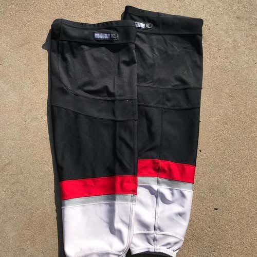 Used Portland Pirates Pro Stock Reebok Sock XL