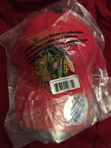 New Chicago Blackhawks Red M/L Hockey Hat by Zephyr