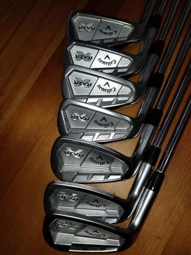 Callaway Razr X Forged Iron Set Lefty