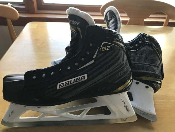 Bauer Goalie Skates Senior Size 10